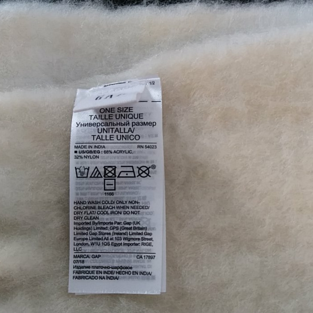 Gap Multi Colored Scarf - image 2